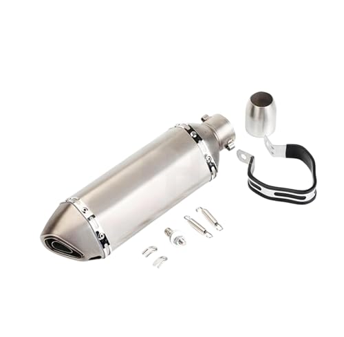 pot d’échappement moto Pot d'échappement moto Pour Z1000 Z750, silencieux universel côté gauche droit double trou