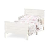 Forever Eclectic Woodland Flat Top Toddler Bed, Brushed Cotton