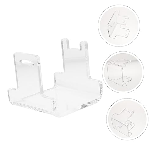 BUTIFULSIC Varinha De Exibição De Acrílico Cavalete Suporte De Exibição De Isca De Pesca Cavaletes S