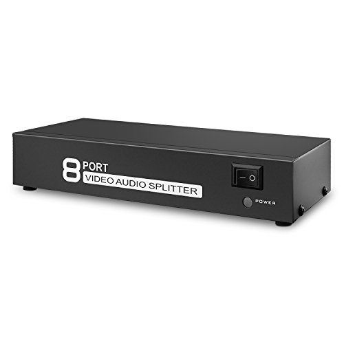 Plus de branchements constants grâce au répartiteur AV 1 entrée 8 sorties