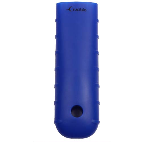 Crucible Cookware Silicone Hot Handle Holder, Extra Thick, Blue #TOP3