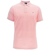 Material interior: sin forro. GANT Mens Short-Sleeved Pique Polo Camisa, Rose Californien, 3XL para Hombre