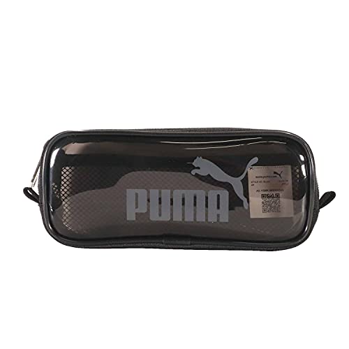 クツワ プーマ ペンケース シースルークリア ブラック PM314BK