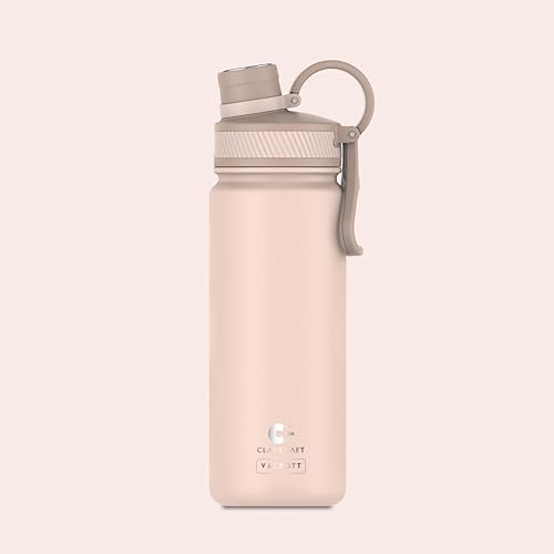 Image of Clay Craft VACBOTT Zing Double Walled 18 Hours Hot and 24 Cold Vacuum Insulated Water Bottle, 780ML Steel Bottles for Travelling|BPA-Free|BIS Certified|1Year Limited Warranty