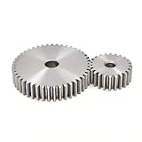1 Mod 12T-150T Spur Gear 45# Steel Motor Pinion Transmission GearT hickness 10mm Width 12-150 Teeth 14-152mm OD (1,1M 12T)