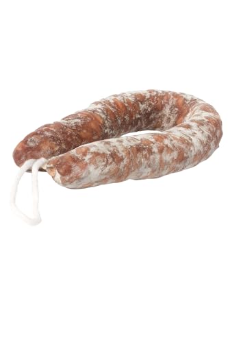 Sarta Extra Wurst von Spanien. Schnurwurst von 500 gr. Salziger Snack, ideal zum Teilen mit Familie/Freunden. Hausgemachte Wurst. Handwerkliches Produkt. 100% Naturwurst. Spanien-Wurst. Salchichon.