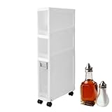 Clari dans les espaces Cact : cette armoire étroite dispose d'un mécanisme coulissant lisse et de tiroirs transparents pour une visibilité et un accès faciles à l'article. Parfait pour optimiser le rangement dans les espaces restreints comme les dortoirs ou les buanderies, il améliore la commodité tout en gardant vos essentiels bien rangés. Idéal pour maximiser la fonctionnalité dans des environnements de vie compacts.