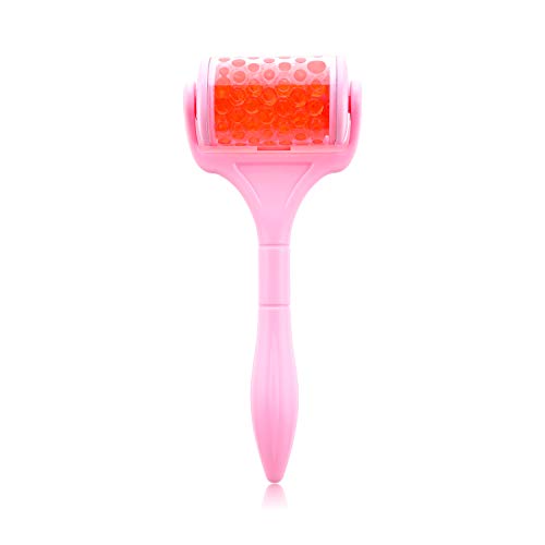 Face Roller-ITME Ice Roller for Face& Eye,Facial Body Eyes Neck Massager Tool for Beautiful Skin-Cooling and Tighten Your Face,Reduce Wrinkles,Puffiness,redness and Pain Relief (Pink)