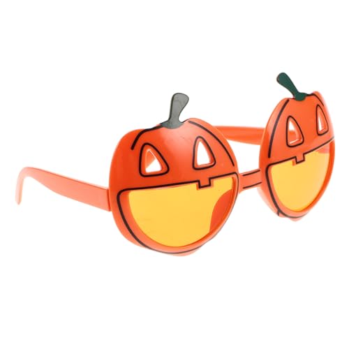 WOFASHPURET Halloween Photo Booth Props Bulk Pumpkin Glasses Decorations for Party Favors Costumes