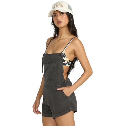 Image of Billabong Women's Wild Pursuit Cotton Twill Blend Romper
