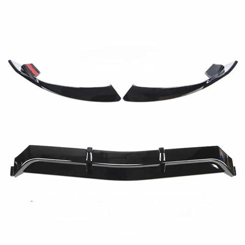 Spoiler avant Mercedes Classe C W205 C205 protection lame noire