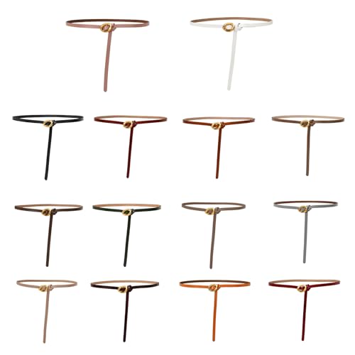 Popular Leather Belt Women Decorative Belt For Dresses Eye Catching Selftied Belt Elegant Skinny Belt For Various Suit3