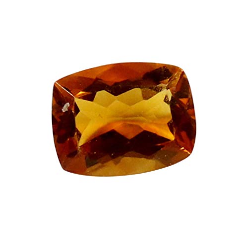 Coussin à facettes en citrine naturelle le cadeau idéal en gemme 2,25 carats
