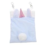 COSMEVIVI ペット用保温寝袋 ハムスター ウサギ モルモット対応 冬用快適睡眠巣 コッ素材 軽量コンパクト設計