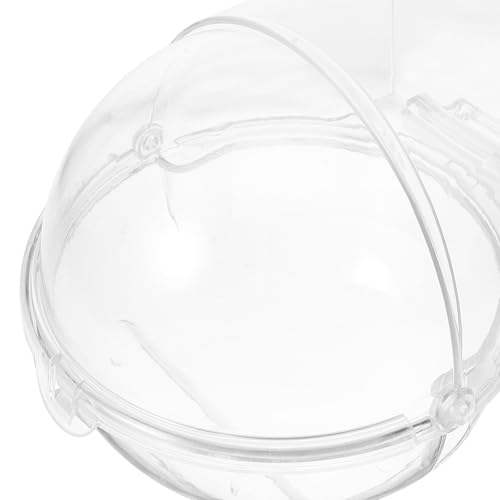 Bañera colgante de plástico para pájaros y jaulas de loros 7