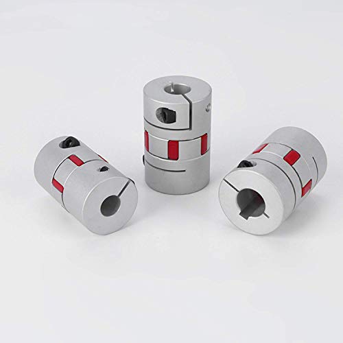 D40-L55 bore size 10-22 mm 10 11 12 14 15 16 18 19 20 22 mm flexible shaft coupling CNC stepper motors 3D printing surfa