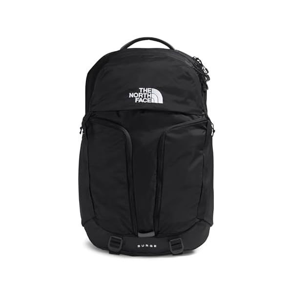 THE NORTH FACE Surge Commuter Laptop Backpack, TNF Black/TNF Black-NPF, One Size