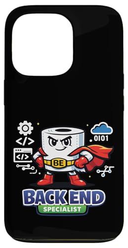 Back End Specialist Developer Funny Programmer Toilet Paper �X�}�z�P�[�X iPhone 13 Pro �p