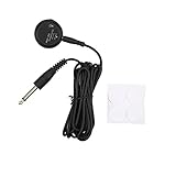 1. Control de volumen: el nivel de volumen ajustable evitará la retroalimentación, el sonido claro y crujiente, este autoadhesivo Piezo Transductor Pickup Conveniencia para la conveniencia de la guitarra clásica acústica Ukulele Violín violín Mandolin Banjo, etc.