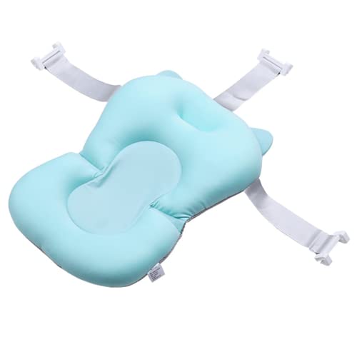 Bañera De Baño Asiento Cruz Sling Para Recién Nacido - Cojín Plegable Para Ducha De Bebé - Accesorios Verde