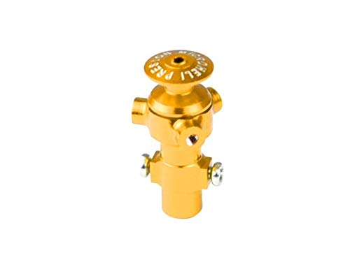 Microheli CNC Aluminum Tri-Blade Main Rotor w/Button (Gold)(for Triple Blade Series)