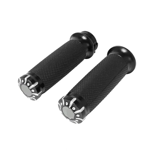 Poignées guidon moto 25mm pour remplacer les poignées usées de Dyna