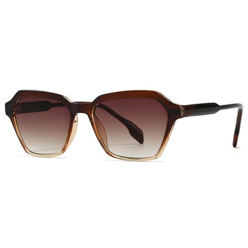 Lunettes de soleil rétro de plage et terrasses pour femme active style punk