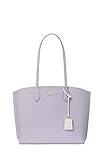 kate spade new york Suite CROSSGRAIN Leather Large Work Tote, Lavender Cream