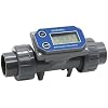 Garden Home Cold Water Meter Flow Meter Electronic LCD Digital Display Flowmeter DN25-80 ZJLCD-BT01 Pipe (Size : DN25, Color : with Cable)