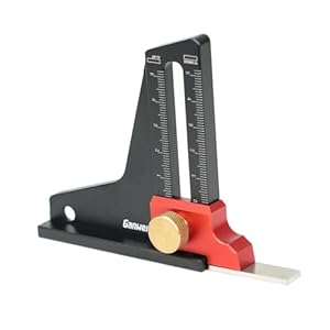 Pleayietoopiatiey New Miernik Głębokości Metalowy