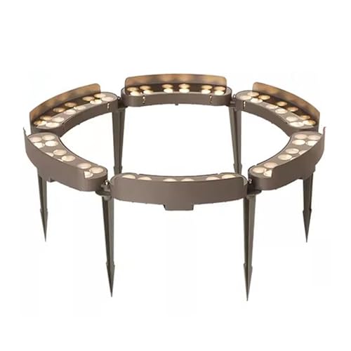 Projecteur LED circulaire pour palmiers : Sublimez vos troncs sombres avec cet anneau 12W
