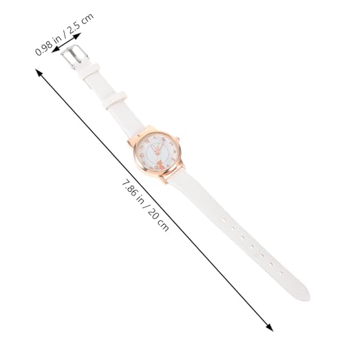 BESTYASH Luminous Quartz Watch Cartoon Cat Ear Design Easy to Read Dial Adjustable Strap Casual Wristwatch for Vibrant Colors2