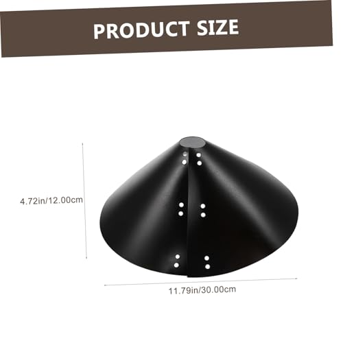 Protector para postes de jardín que evita daños de ardillas en comederos 3