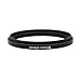 CASYDYEN 55-46/49/52/58/62/67/72/77mm Step Up & Step Down Filter Ring Adapter for Camera ND/UV/CPL (55-49mm)