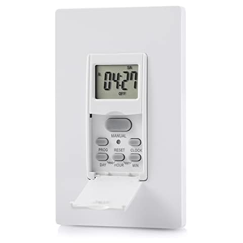 DEWENWILS In-Wall Timer Switch for Lights Cover