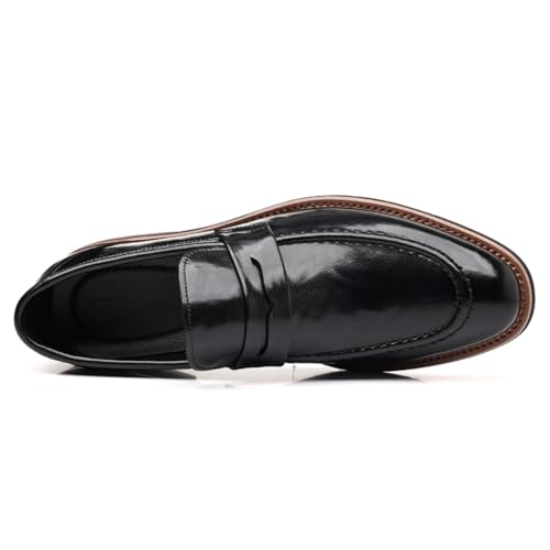 Men's Slip - On Leather Loafers, Elegant Formal Shoes - Perfect for Office Work, Business Meetings & Daily Wear4