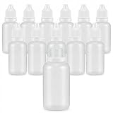 10 Piece 50ml 1.7oz BPA Free Plastic Squeezable Dropping Bottles Container Vials Pots