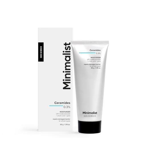 Minimalist 0.3% Ceramide Face Moisturizer For Barrier Repair & Deep Moisturization | Daily Repairing Face Moisturizing Cream | For Oily - Combination Skin | 50g - Image 2