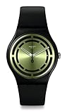 Swatch LEAFY LINE ユニ腕時計 (モデル:SO32B117), グリーン, スタンダードウォッチ。