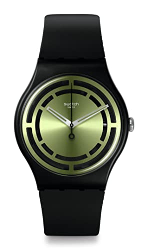 Swatch LEAFY LINE Unisex Watch (Model: SO32B117) (B0BTTMS56M) Amazon Price History, Amazon Price Tracker