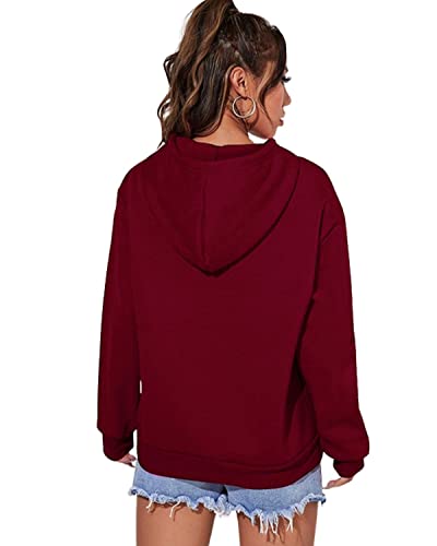 Image of JUNEBERRY Sweatshirt for Women, Cotton Blend Full Sleeves Aesthetic Sweatshirt for Women Stylish, Winterwear with Neck Hoodies, Round Neck Regular Fit Long Sleeve Womens Sweatshirt