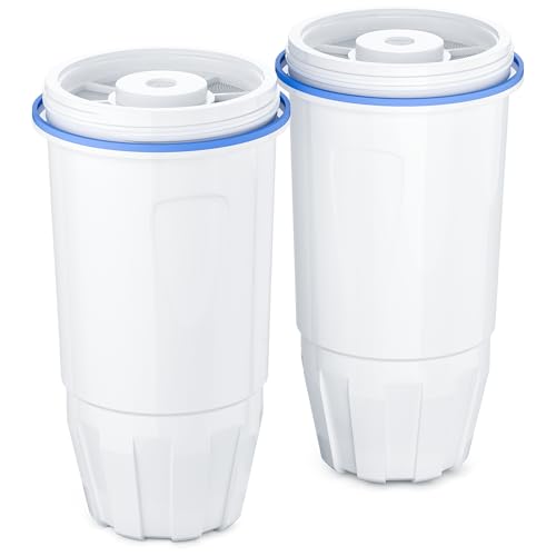 BOGDA 2 Pack Water Filter Replacement Zero, 5-Stage Compatible with Zero Pitcher and Dispenser, Fit for Zero Filter Water Replacement Filters and ZR-001 ZR-017 ZR-004