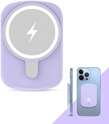 Magnetic Power Bank, 5000mah Wireless Portable Charger Fast Charging with 20W Type C PD, Compatible with iPhone 14/13/12/Pro/Pro Max/Min