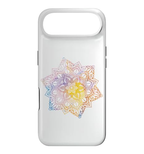 Colorful Floral Mandala Sacred Fractal Geometry Good Vibe �X�}�z�P�[�X iPhone Air �p