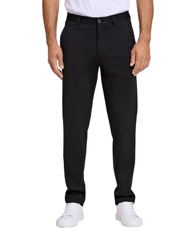 Pantalon d'affaires pour homme avec stretch coupe ajustée zippée
