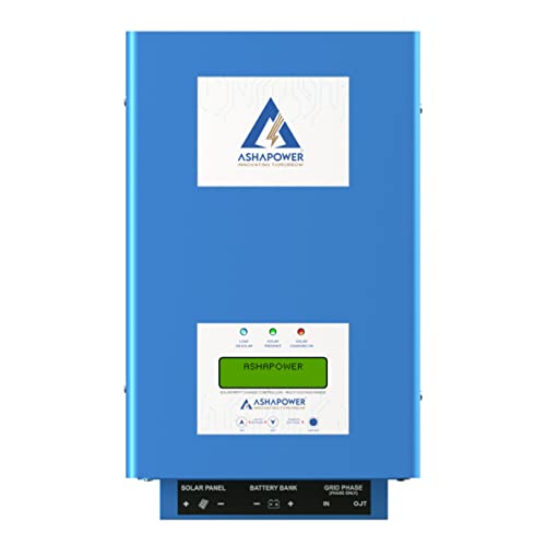 ASHAPOWER® SURYA60 (HV) Solar MPPT Charge Controller SMU (12/24V - 60A : Max.Voc 165V ; Max.Watts 2600W)