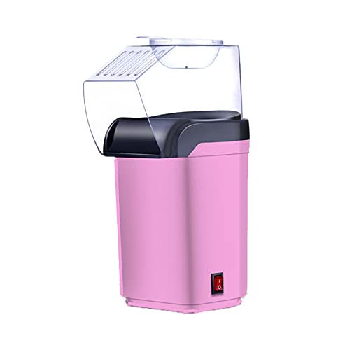 YGLONG Popcorn Machine Mini popcorn machine children's electric home small household appliances automatic popcorn machine Popcorn Maker Machine (Color : Pink, Size : 220V)