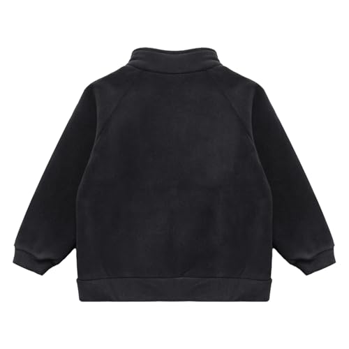 Loyan Kids Boys Girls Full Zip Thick Warm Outerwear Ultra Soft Sweatshirt Winter Fleece Jacket3