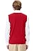 CLASSROOM Big Boys' Uniform Sweater Vest, Red, X-Large