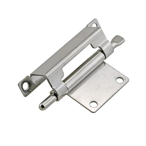 Charnière coudée inox 304 XG02-059S fiche technique de ferrure amovible à angle droit